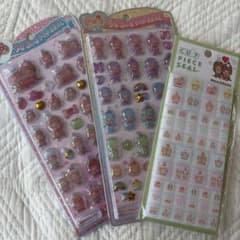 A⭐︎様専用 Monchhichi うるちゅるPOPシール 3種セットのサムネイル