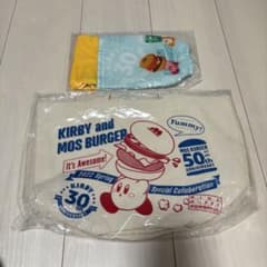 [신품 미사용] 모스 버거 50주년 × 커비 30주년 콜라보 상품 세트