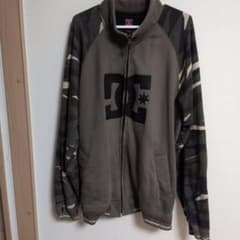 DC SHOES カモフラ柄 ジップアップパーカーのサムネイル