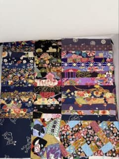 和柄生地 はぎれセット 多色(10×17)45枚のサムネイル