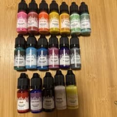 Solid Colors Pigment Resin Coloring Agent, 18-Color Set