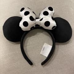 カリフォルニアディズニー限定　ディズニー ミニー カチューシャ 水玉 リボンのサムネイル