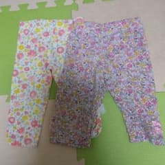 ☆専用☆　４枚花柄 レギンス パンツのサムネイル