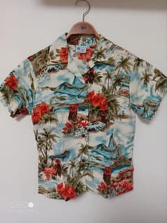 OCEAN PACIFIC 알로하 셔츠 made in usa