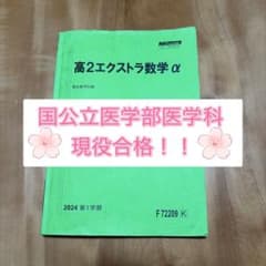 【3点セット】駿台エクストラ数学α二学期　授業テキスト➕テスト問題➕解説プリント 3点セット】特別選抜駿台エクストラ数学α一学期 テキスト➕テスト問題