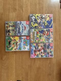 Nintendo Switch ゲーム 5本セットのサムネイル