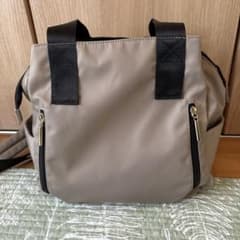 2way リュック トートバッグ グレージュ 多ポケットのサムネイル