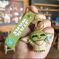 STAR WARS マンダロリアン ベビーヨーダ グローグ キーホルダー③