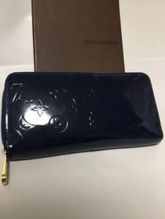 ⭐️極美品⭐️ ルイヴィトン ヴェルニ ポルトフォイユ サラ ブルー 長
