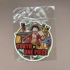 ONE PIECE ダイカットステッカー TOKYO ルフィのサムネイル