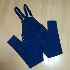 スキニーデニムサロペット☆Mのサムネイル