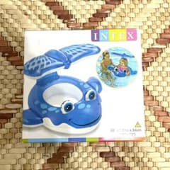 【新品未使用品】INTEX 浮き輪〔足入れタイプ〕のサムネイル
