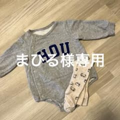 まひる様専用　スウェットロンパースand uvulaロンパース