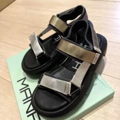 美品⭐︎⭐︎⭐︎MANA カラーベルクロサンダル 40 yuko imanishiのサムネイル