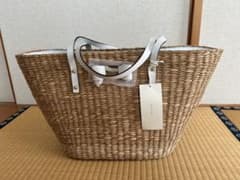 kate spade かごバッグ 大きめ ナチュラル - メルカリ