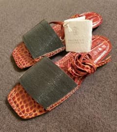 RT-165319様専用 ブルネロクチネリ レザーサンダル 37 - メルカリ