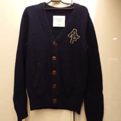 Abercrombie & Fitch ネイビー カーディガン Mのサムネイル