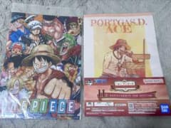 [신품] ONE PIECE 클리어 파일 2장 세트