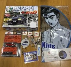 頭文字d 中里毅　庄司慎吾　GT-R R32 ナイトキッズ　楽プラ　ミニカー 頭文字d 中里毅 庄司慎吾 GT-R R32 ナイトキッズ 楽プラ ミニカー