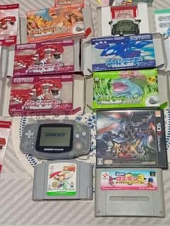 Thumbnail of [動作品] ゲームボーイアドバンス クリア + 5 ポケットモンスターソフト
