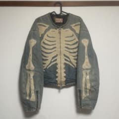 kapital 14ozデニム モトクロスJKT BONE刺繍 - メルカリ