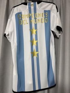 「2022ワールドカップ優勝記念」アルゼンチン代表 レプリカユニフォーム 2022ワールドカップ優勝記念」アルゼンチン代表 レプリカユニフォーム