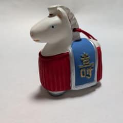 午干支土鈴 置物 馬 縁起物 伝統工芸 郷土玩具 京都 清水焼 高橋毅孖作