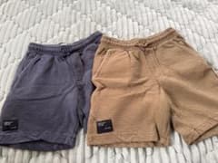 ZARA コーデュロイハーフパンツ 2色セットのサムネイル