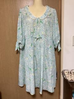 フランシュリッペ★ふわふわすずらんワンピース★FL5大きいサイズ フランシュリッペ☆ふわふわすずらんワンピース☆FL5大きいサイズ