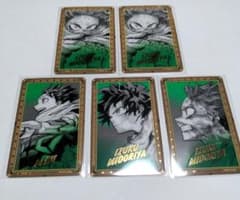 し*祝様 ヒロアカ 原画展 箔押しクリアカード 緑谷出久 - メルカリ