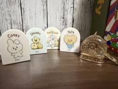 BT21 クリップ 4点セット ジミン キーリングのサムネイル