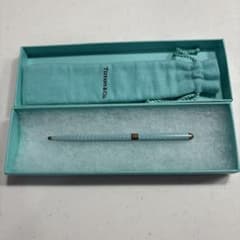 希少 Tiffany & Co. ダイヤモンドパースペン 紙袋付き ボールペンのサムネイル