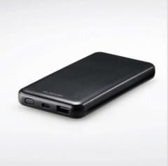 エレコム モバイルバッテリー 10000mAh 大容量　EC-C03BKのサムネイル