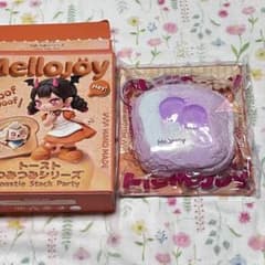 New Melojoy Tsumitsumi Toast Unicorn Kiss Panpan Pancake Squeeze