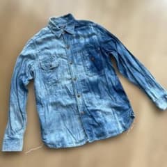 JOURNAL STANDARD デニム風コットンシャツ 長袖