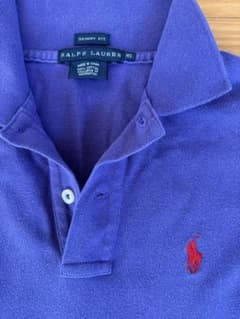 Ralph Lauren スキニーフィット ポロシャツ XS パープルのサムネイル