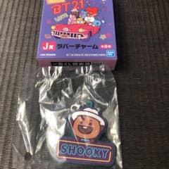 BT21 이치 반 복권 고무 매력 SHOOKY
