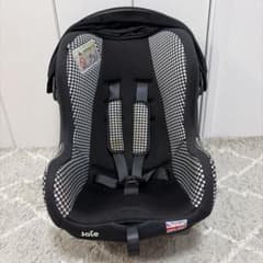 Joie チャイルドシート チェック柄　チルト キャノピー付のサムネイル