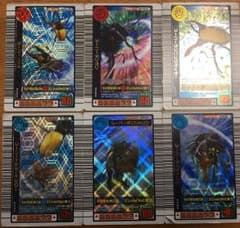 【値下げ可能】【激レア】 ムシキング スーパー攻撃カード 6枚セットのサムネイル