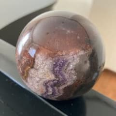 コレクションに！オーラライト23とフローライト共生 スフィア 天然石