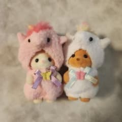 シルバニア　赤ちゃんペアセット　ユニコーンのサムネイル