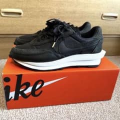 NIKE×sacai LDV Waffle Triple Black 26cmのサムネイル