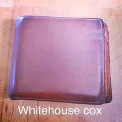 Whitehouse cox レザー 二つ折り財布のサムネイル