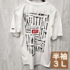 KTC✕DIYAPコラボTシャツ【3L】③　□ホワイト　□新品未使用　□タグ付きのサムネイル
