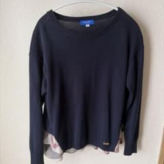 BLUE LABEL CRESTBRIDGE 長袖コットンニット 38 - メルカリ