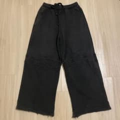 Acne studios Logo tape fleece sweatpantsのサムネイル