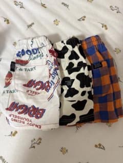 ベビー キッズ ハーフパンツ ズボン3枚セットのサムネイル