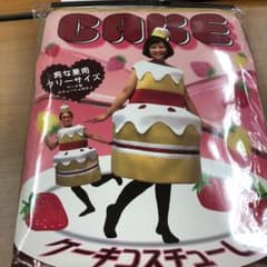 【新品未使用】サプライズコスプレ！ケーキコスチューム(フリーサイズで男女兼用)のサムネイル