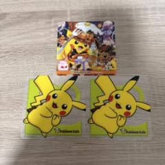 ポケモンカフェ ハロウィン限定 ピカチュウ コースターのサムネイル