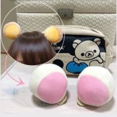 リラックマ なりきりヘアアクセサリー 　コリラックマ　2種セット リラックマ コリラックマ ヘアバンド バスグッズ 洗顔 リラックス